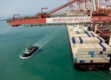 11% Rise in Hormozgan Ports’ Throughput