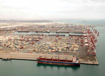 Shahid Bahonar Port Operations Increase