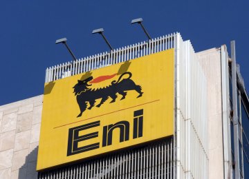 Eni stopped importing oil from Iran in 2012 after economic sanctions were tightened in 2011 and 2012.