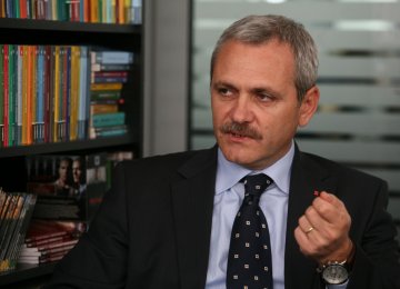 PSD leader Liviu Dragnea