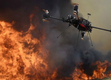 Iranians Develop Firefighting Drone