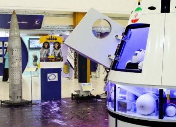 Stands include equipment and systems for scientific progress, multimedia development, laboratory research, robotics, sports science, electronic engineering and software. 