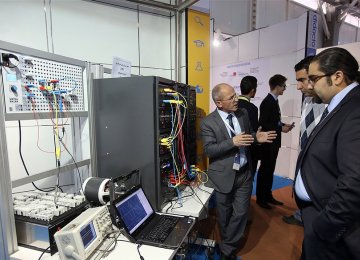 Hundreds of exhibitors attended this year’s event in Tehran. 