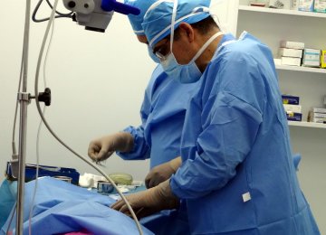Minister Performs Free Eye Surgeries