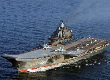 The Chinese aircraft carrier, Liaoning