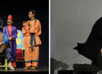 ‘Kal Enayat’ (L) and ‘Puppets Fall in Love,’ two of the selected plays, at earlier shows