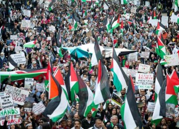 Pro-Palestinian Protesters Rally Across US 