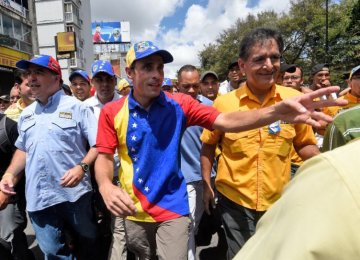 Venezuela Opposition Leader Vows to Win