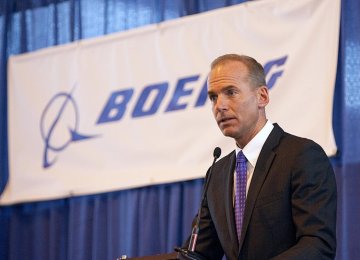 Boeing Chief Executive Officer Dennis Muilenburg