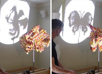 Amazing 3-in-1 LEGO Shadow Sculptures