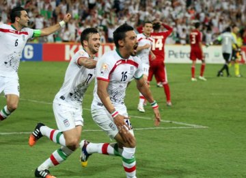 Iran Beats UAE to Top  Group C