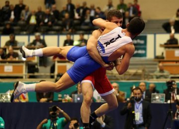 Iran 3rd in Greco-Roman Wrestling World Cup