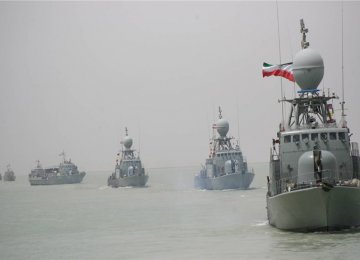 Naval Flotilla Returns Home 