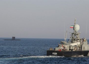 Joint Naval Drill Staged in Hormuz Strait  