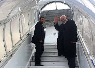Zarif to Embark on Asia-Pacific Tour 