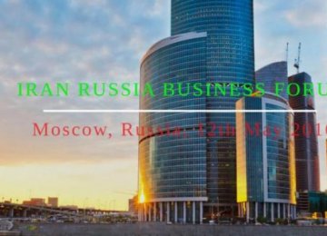 Iran-Russia Business Forum  in May