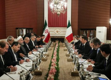 $10b Italian Credit for Exports to Iran