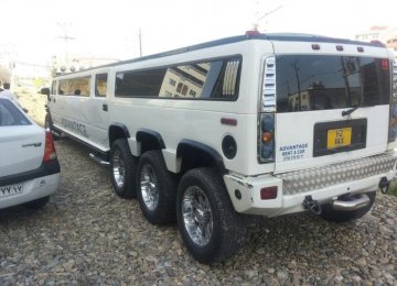 British Hummer Pulled Off Road