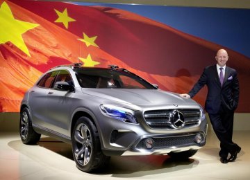 Mercedes-Benz China Sales  to Slow