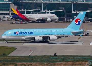 S. Korean Flag Carriers Vie for Tehran Route