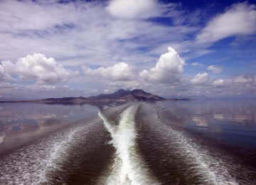 Lake Urmia Desiccation Slows