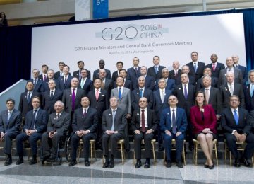 G-20 Nations Worried by ‘Uneven’ Global Growth