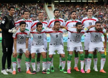 Team Melli Up 2 Spots in FIFA World Ranking