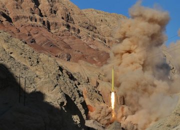 Missile Tests Serve Deterrent Purpose