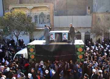 Ayatollah Ardebili Laid to Rest