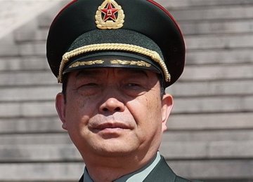 China Defense Minister Due in Tehran 