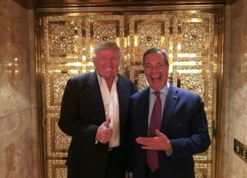 Trump Backs Farage as British Ambassador to US