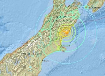 Tsunami Hits Central New Zealand After Quakes