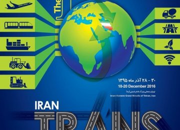 Tehran to Host Transportation Expo in Dec.