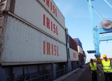 Iranian ports’ total container traffic rose by 16% in August, 19.5% in July and 14% in June.