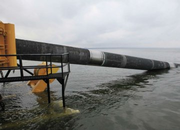 The pipeline may plunge close to 1,000 meters below the sea’s surface.