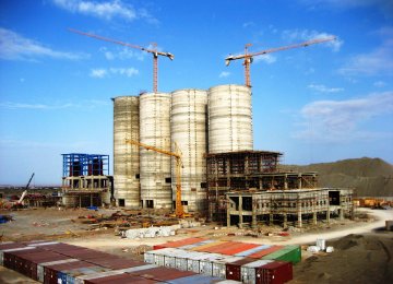 Domestic cement production capacity is about 80 million tons per year, while demand stands at 50 million.
