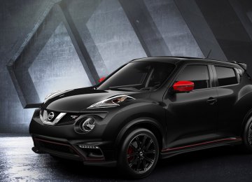 Jahan Novin Aria is offering Nissan Juke in three types: Skypack, Platinum and Sport.