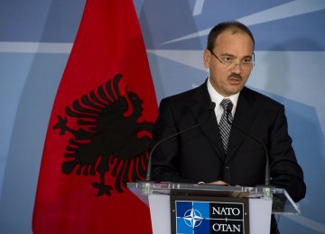 New Envoy Meets Albanian President