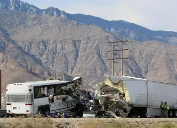 13 Killed in California Bus Crash