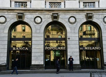 Italy’s Biggest Bank Merger  Since 2007