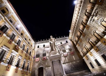 In Italy, one reason clearing bad loans can be difficult is that the courts are clogged, meaning it can take years to pursue the debtors and recover money. The picture shows the headquarters of Banca Monte dei Paschi di Siena.