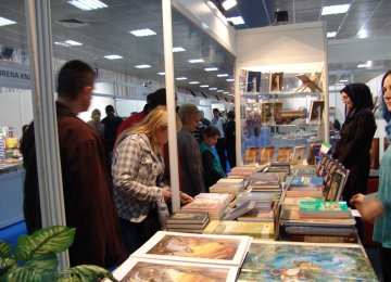 A view of Iran’s pavilion in last year’s edition of the fair