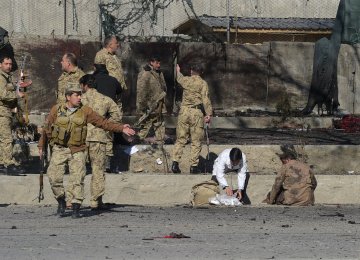 10 Killed in Afghan Suicide Bombing