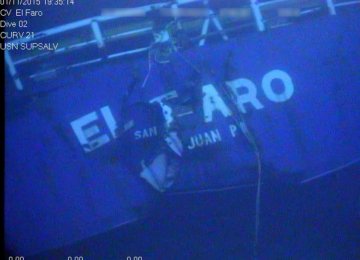 El Faro’s Missing Data Recorder Discovered