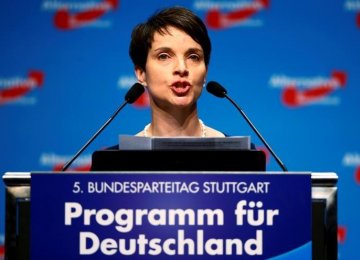 German Party Backs Right to Keep Arms 