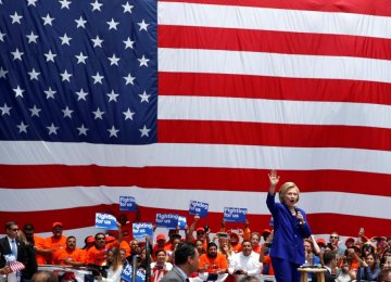 AP Tally: Hillary Clinton  Secures Democratic Nomination