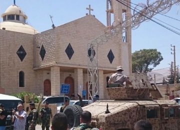 Terrorists Target Mourning Service in Lebanese Village