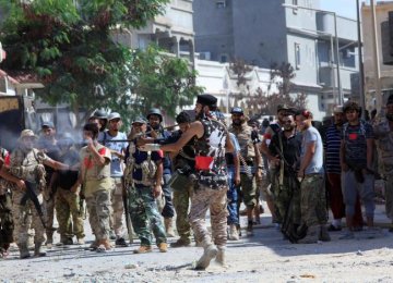 Libyan Troops Die Battling IS in Sirte