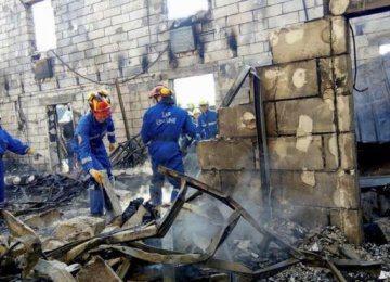 Ukraine Fire Kills 17 in Care Home