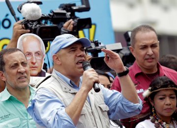 Venezuela Opposition Slams State of Emergency